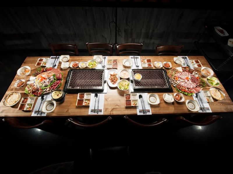 K BBQ Factory interior