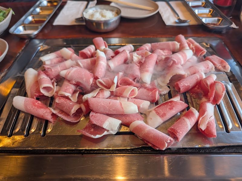 K BBQ Factory food